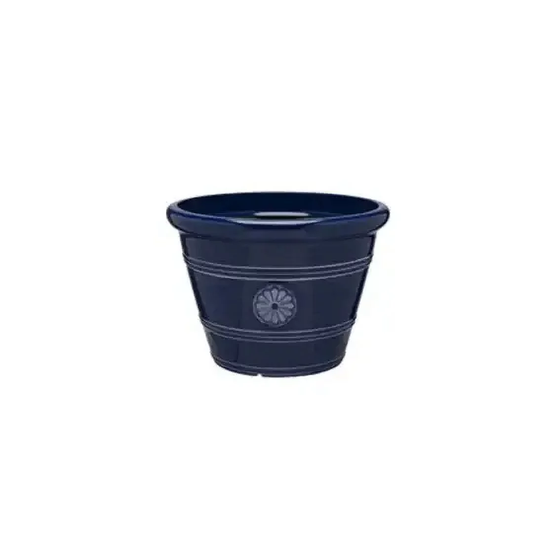 True Temper CMX-064718 Planter, Navy Blue/White, Each
