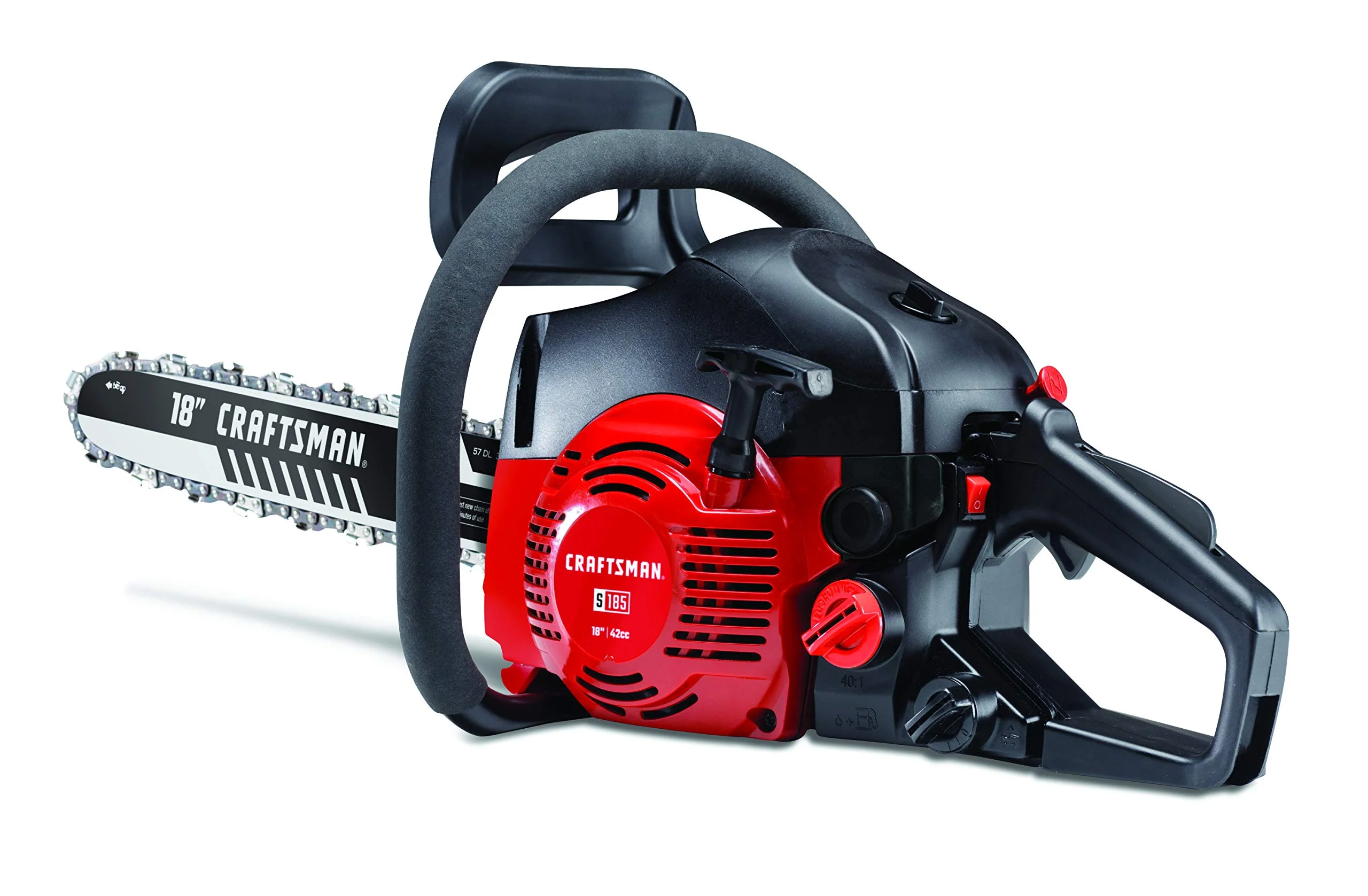 Craftsman S185 18 in. 42 cc Gas Chainsaw CMXGSAMCN4218