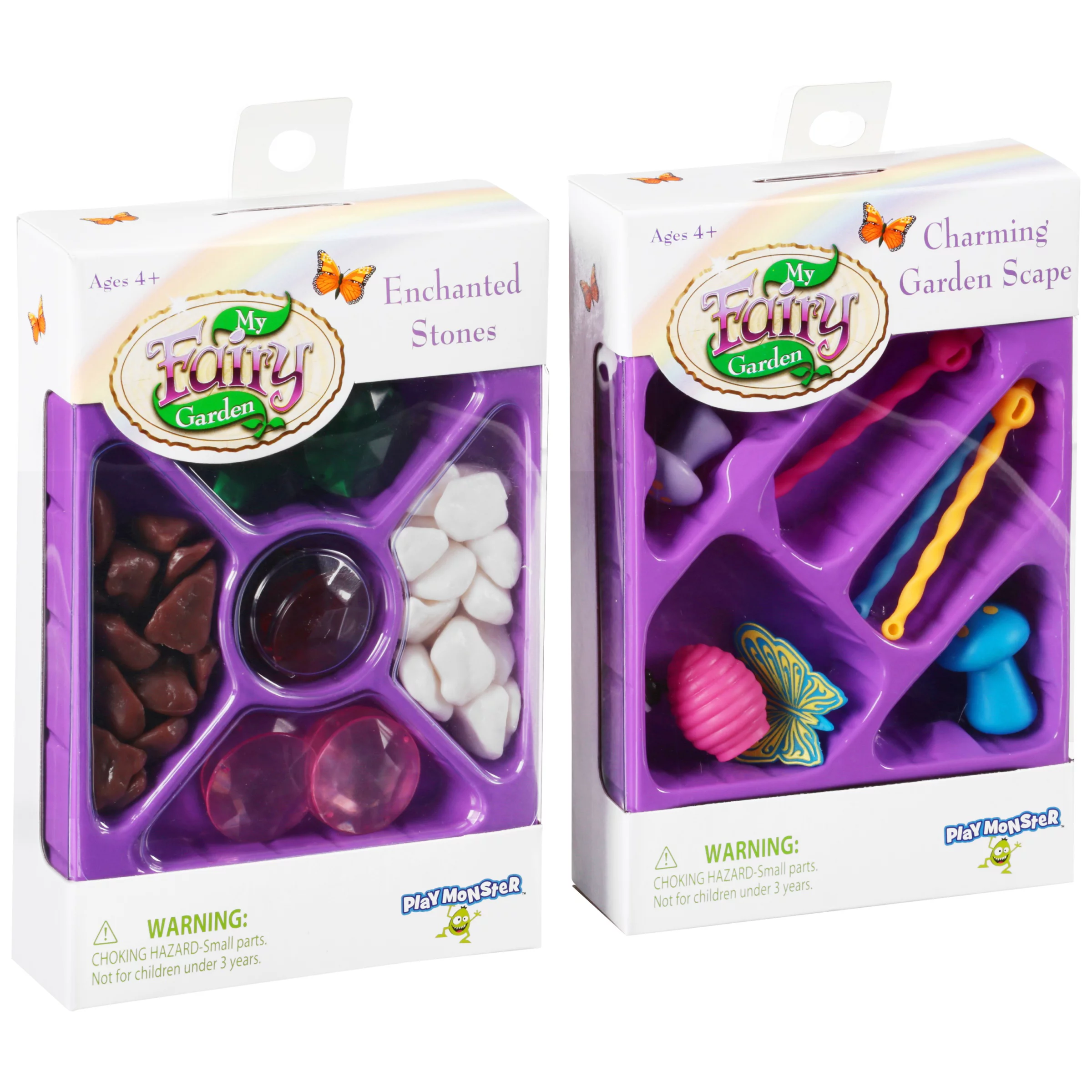 Play Monster™ My Fairy Garden Enchanted Stones & Charming Garden Scape Decor Pack