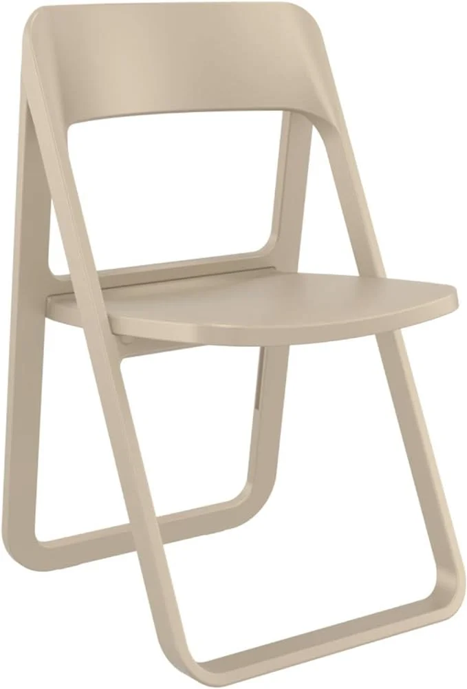 Compact Foldable Chair Patio Resin seat 20.5