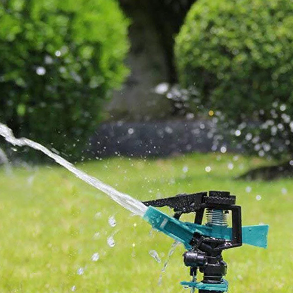 Garden Watering Grass Rotating Hose Impulse Sprinkler Spray System Water Water Sprinklers