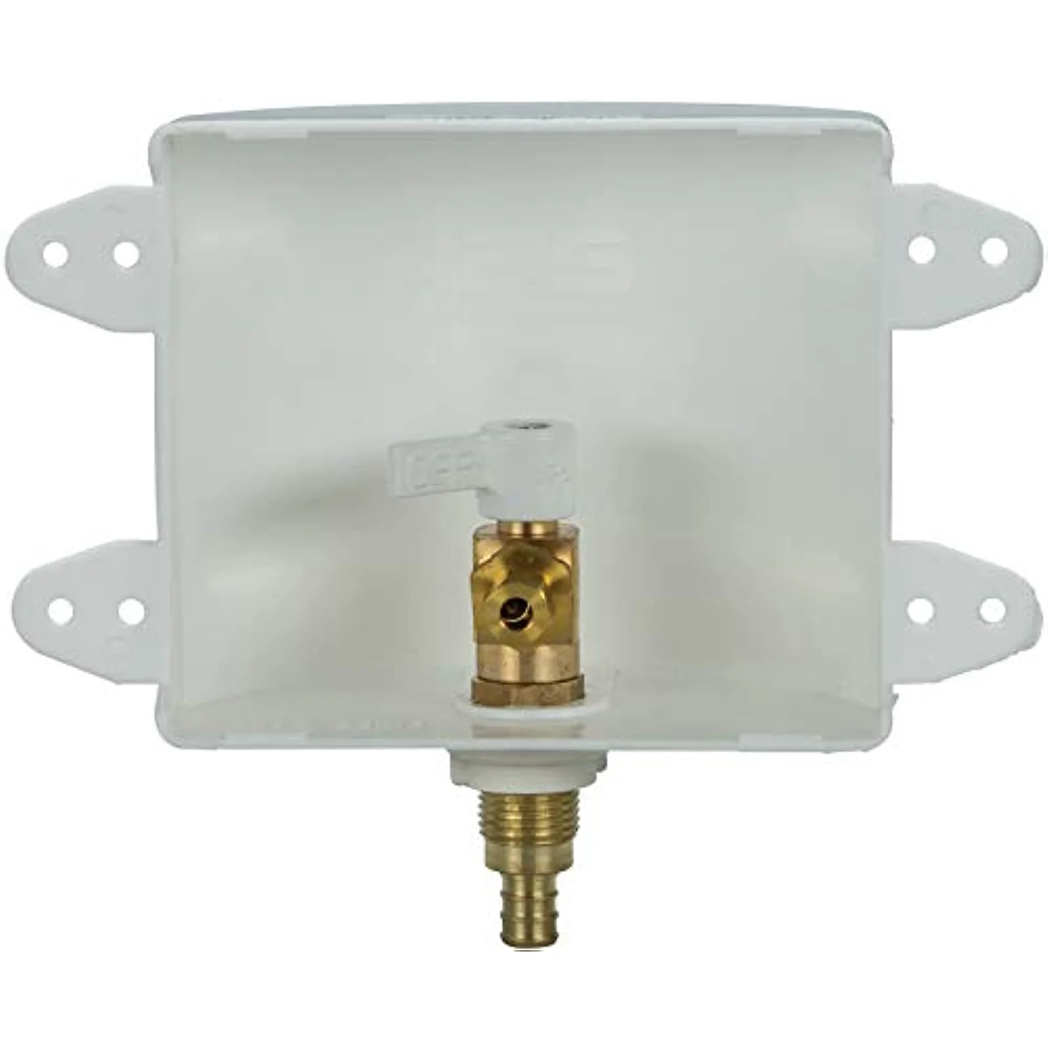 Ips Water-Tite Icemaker Valve Outlet Box With 1/4 Turn Valve, Pex, Lead Free