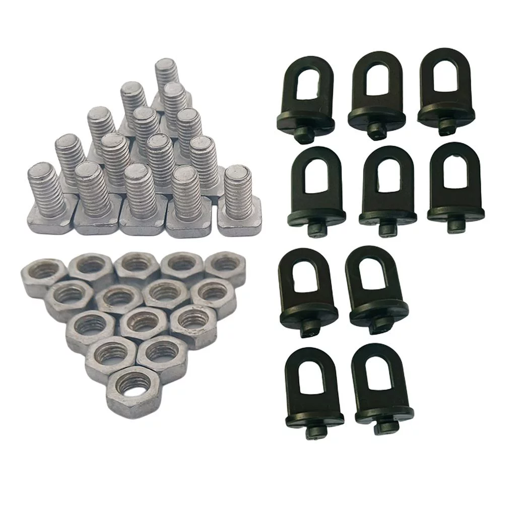 Greenhouse Hook Hanging Clips With Aluminium Alloy Nuts And Bolts Hard Accs