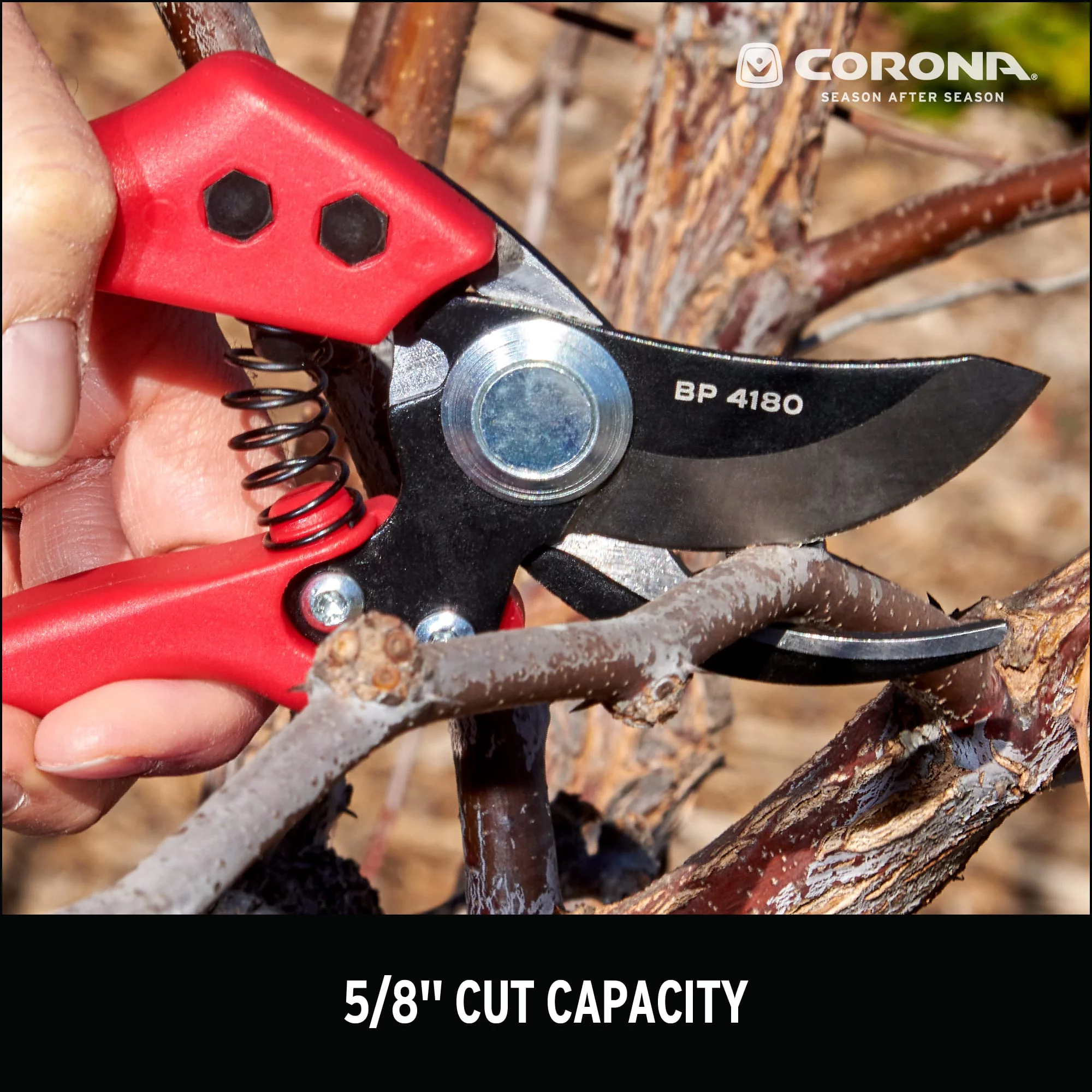 Corona Ergonomic Bypass Pruner - 5/8 Inch
