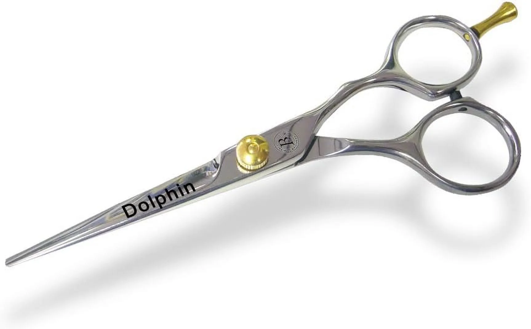 Bianco Brothers Instruments BB Dolphin Shear Hair Scissors, Stainless Steel Hair Cutting Scissor for Barber Shop, Salon or Home Use, 6.0