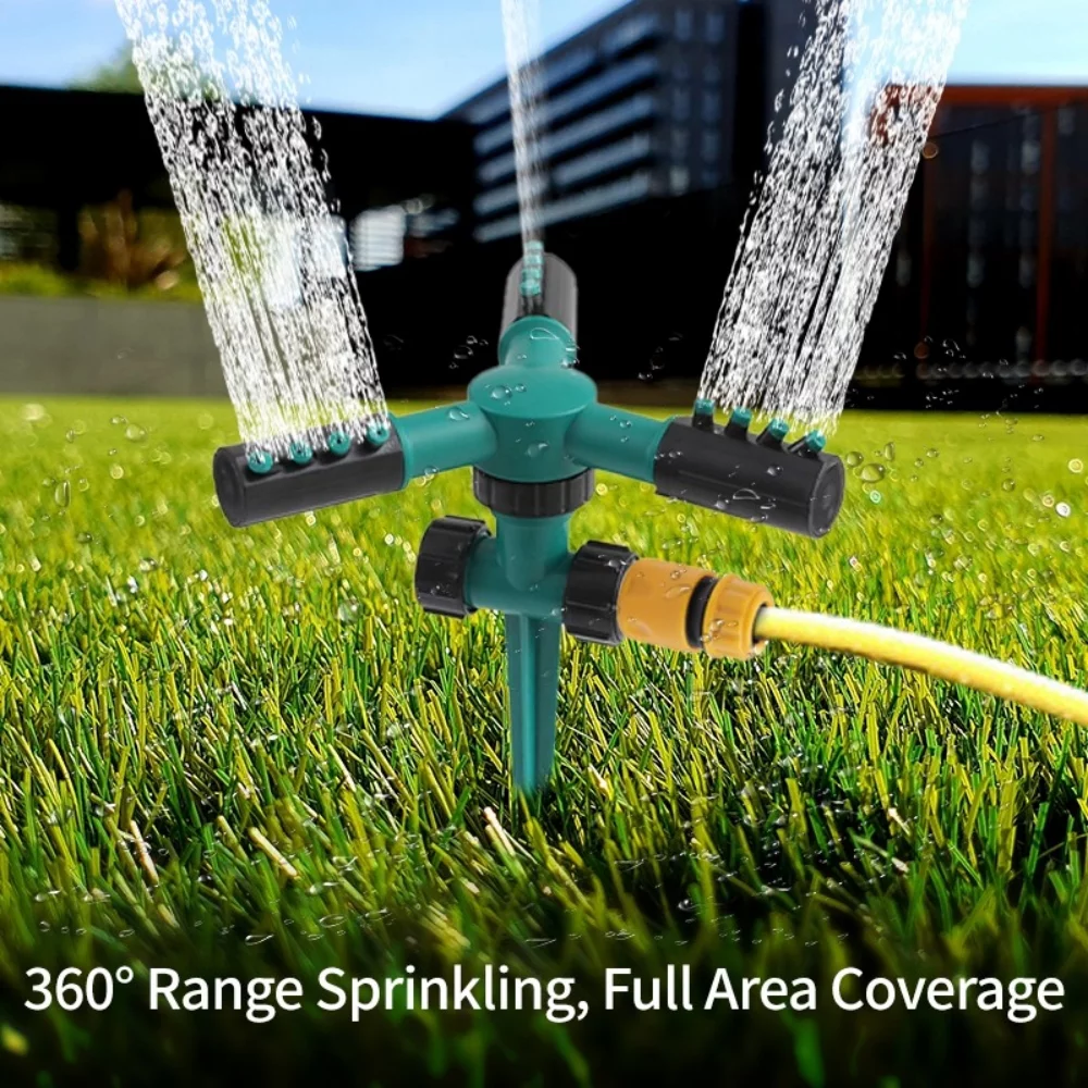 Lawn Sprinkler,360 Rotary Garden Water Lawn Irrigation Sprayer System for Garden