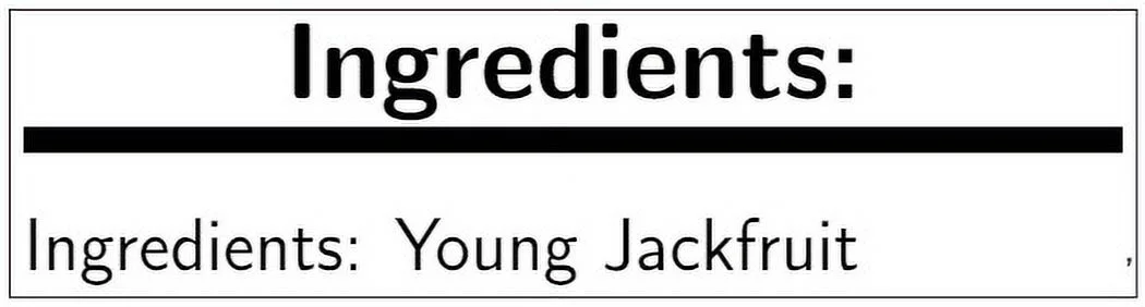 The Jackfruit Company Naked Jackfruit, 30.5 Ounce