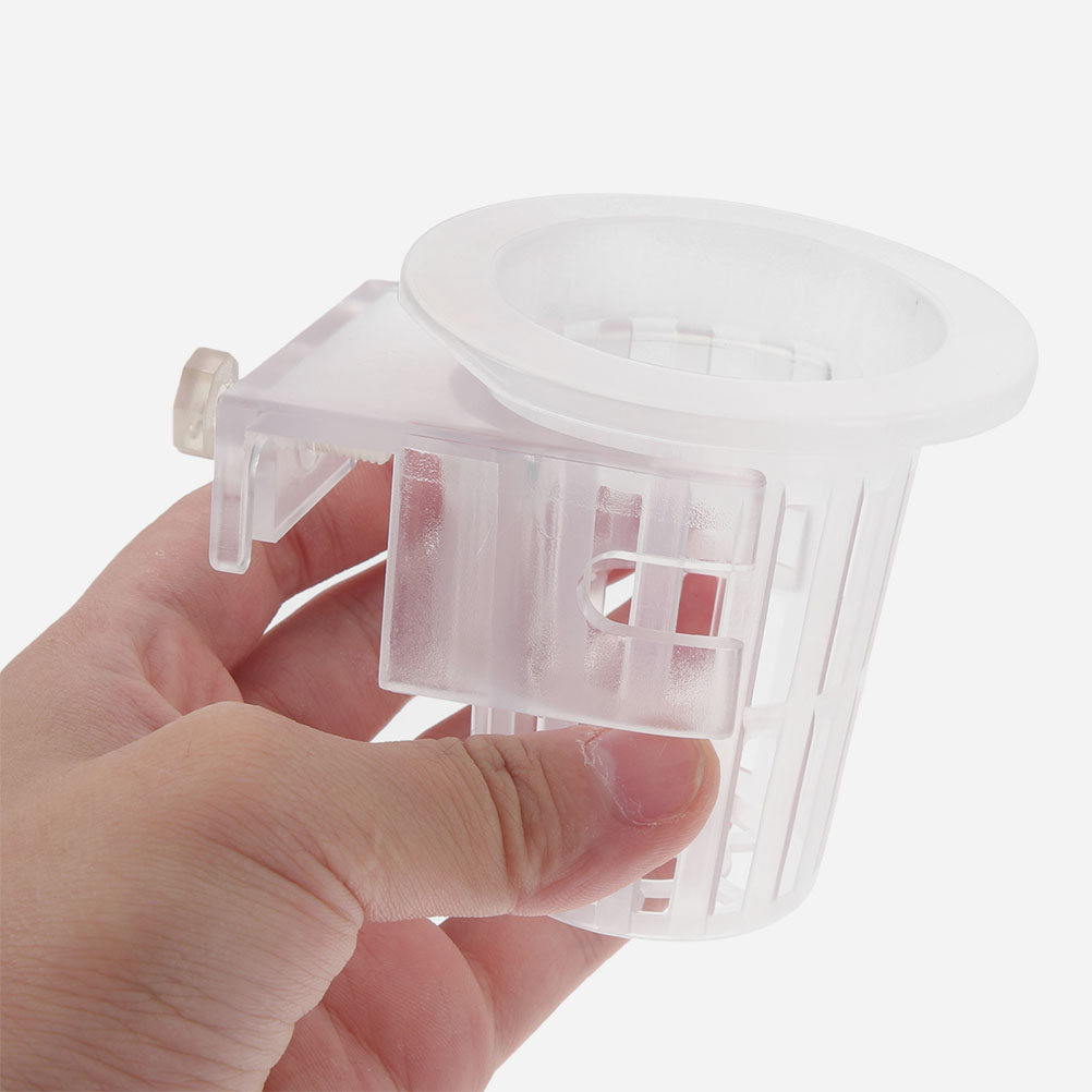 Aquarium Plant Holder 4Pcs Aquatic Plant Pot Hole Hanging Aquatic Planter Fish Tank Plant Holder Aquarium Plant Pot