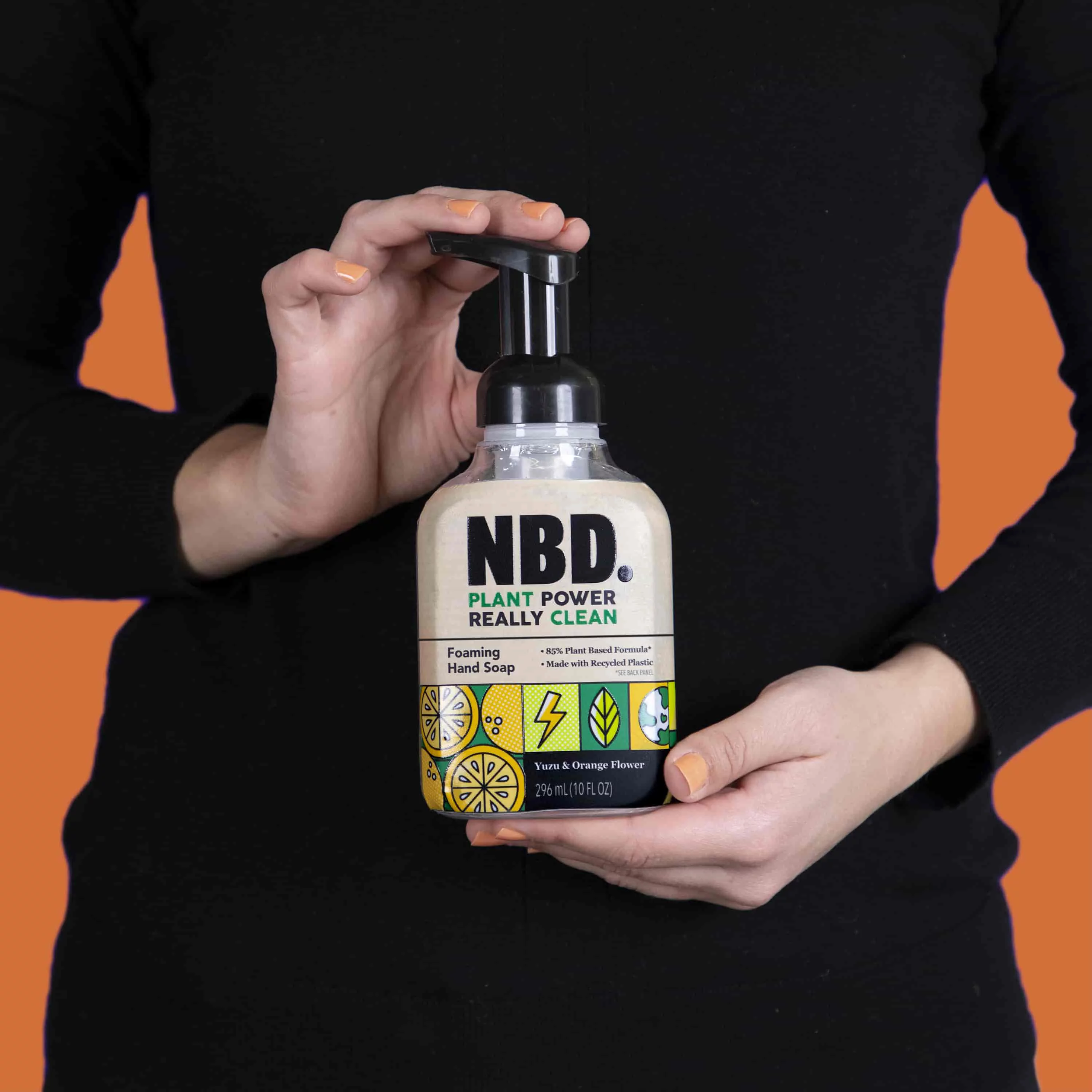 NBD Yuzu & Orange Flower Foaming Hand Soap - 10.5 fl oz