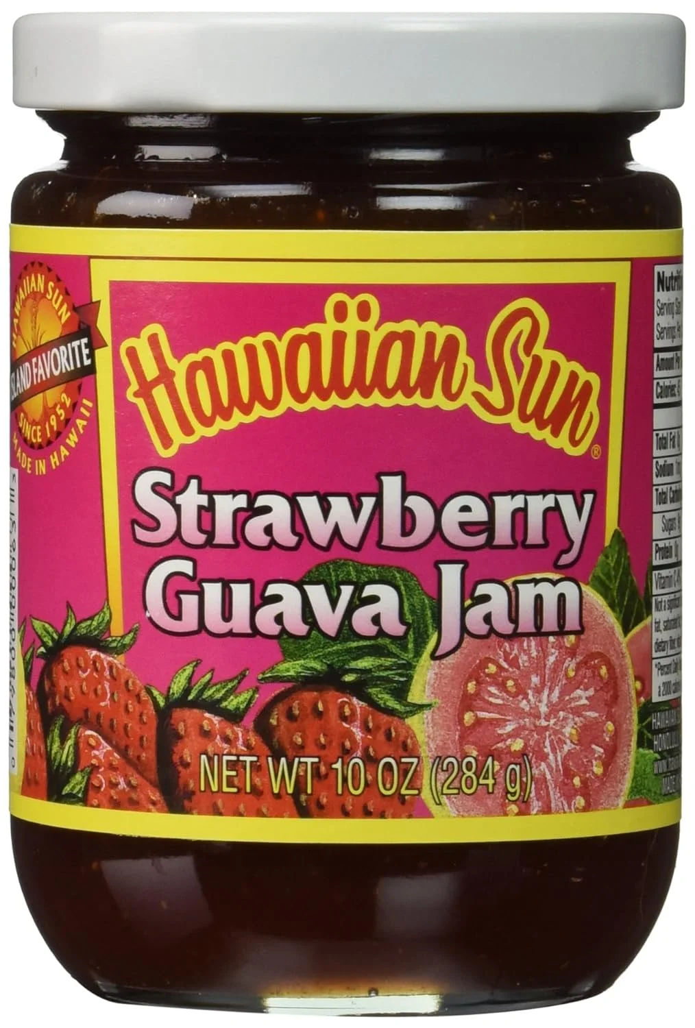 Strawberry Guava Jam 10 Oz