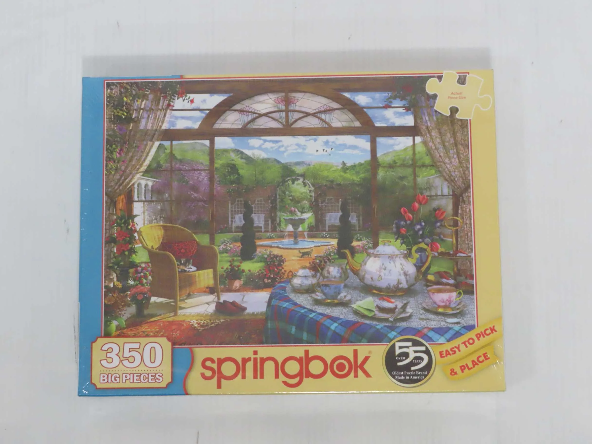 The Conservatory, a 350-piece Puzzle by Springbok