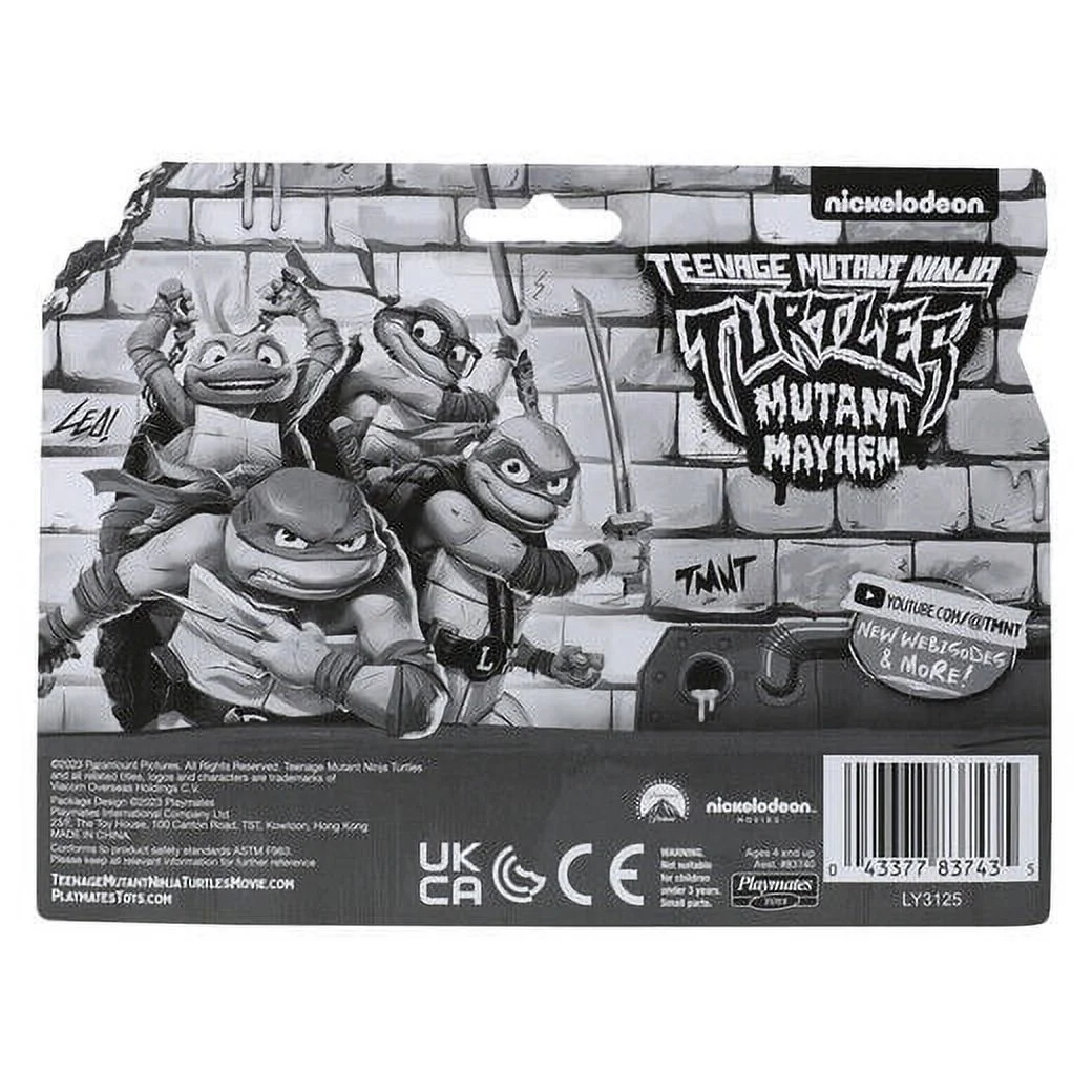 TMNT Mutant Mayhem Ninja Turtles~ 2'' Mini Figures~ Raphael, April & Leatherhead