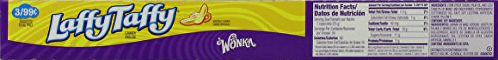 Wonka Rope, Banana, 0.81-Ounce Packages (Pack Of 96)