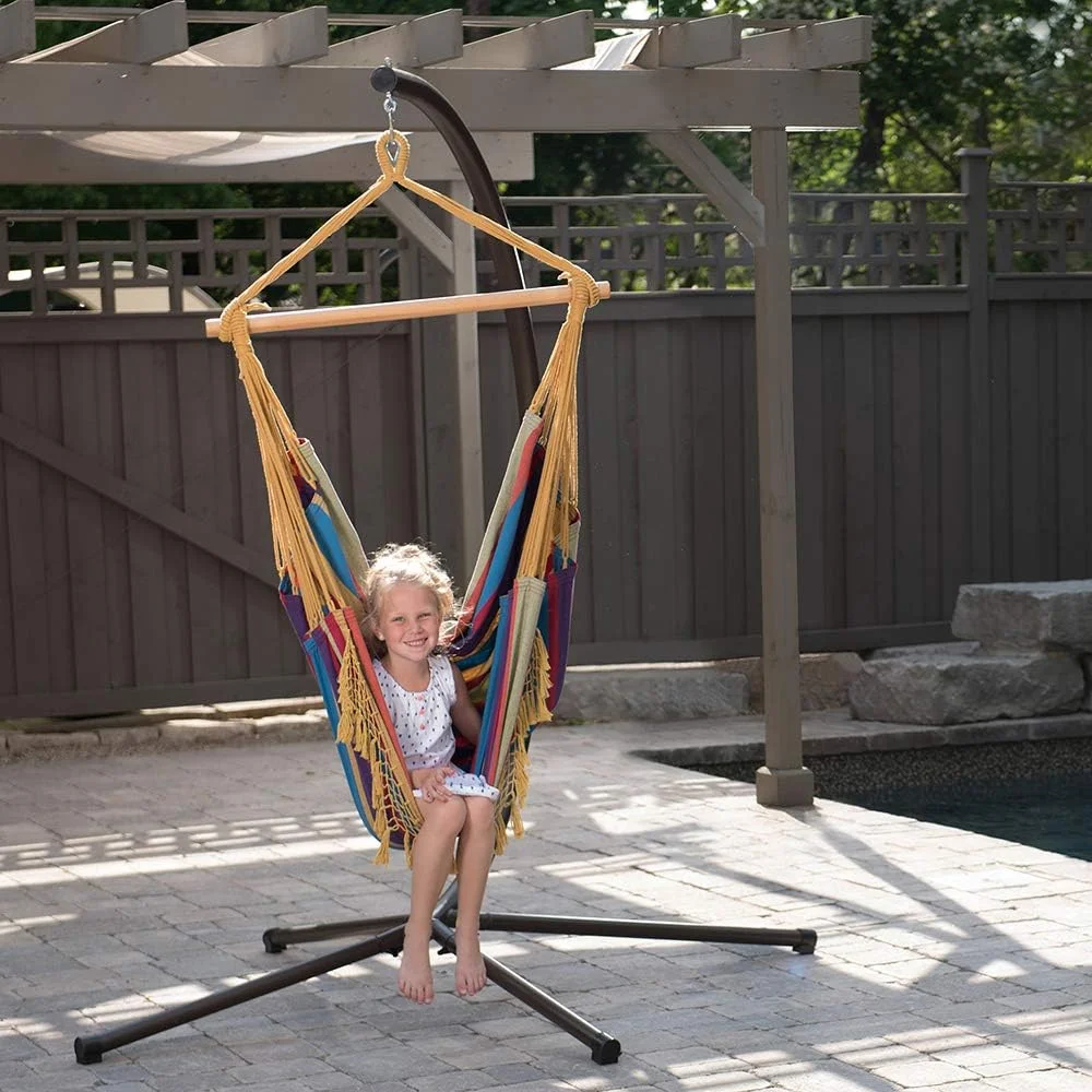 Vivere Brazilian Hammock Chair, Tropical