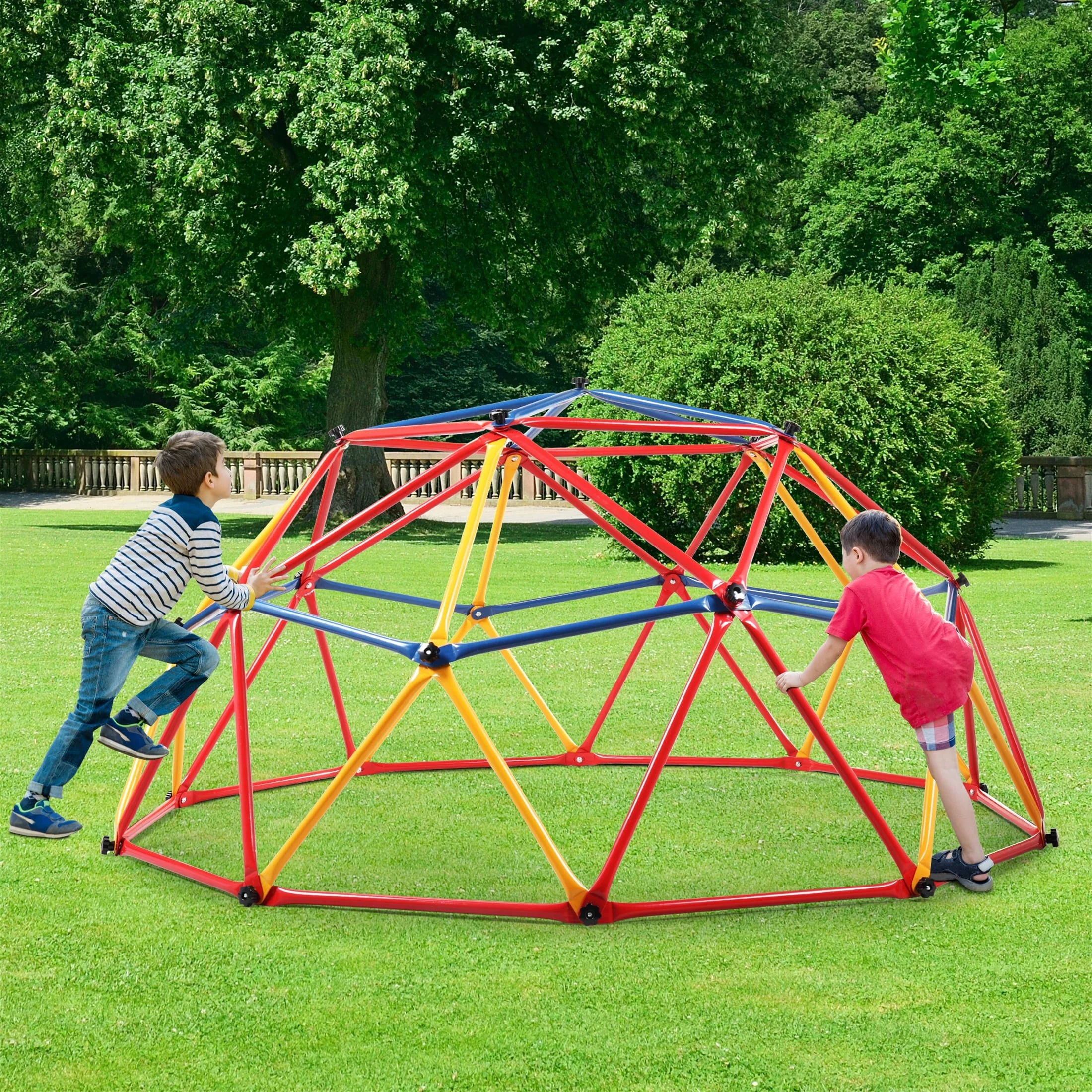 YJTONWIN Children Climbing Frame Play Center Outdoor Playground for Fun