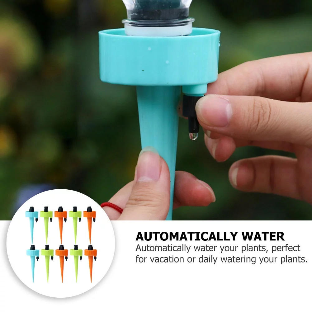 Gongxipen 12pcs Automatic Garden Drip Irrigation Self Water Stake with Slow Release Control