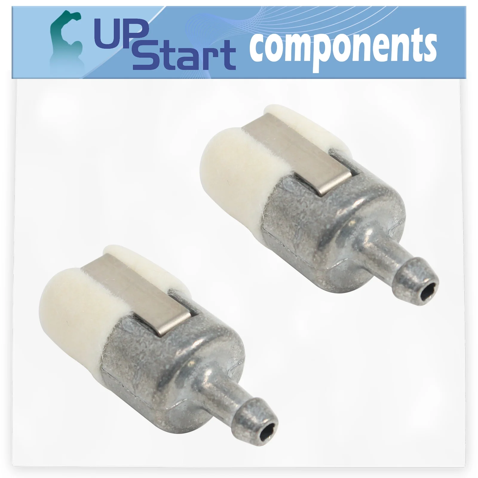 2-Pack 125-527 Fuel Filter Replacement for Echo PB-6000 (Type 1) Backpack Blower - Compatible with A369000460 Fuel Filter