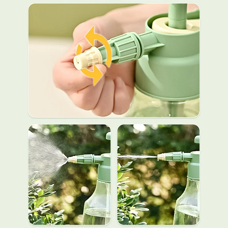 Yaoping Garden Pump Water Sprayer Hand-Held Pressure Sprayer Bottle Flower Watering Pot With Air Pressure Spray Nozzle Spray Bottle(Green)