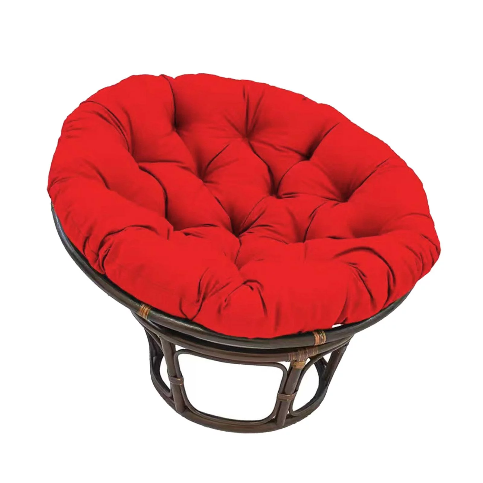 Egg Chair Swing Chair Pads for Indoor or Outdoor Swing Chairs Rocking Chairs Red