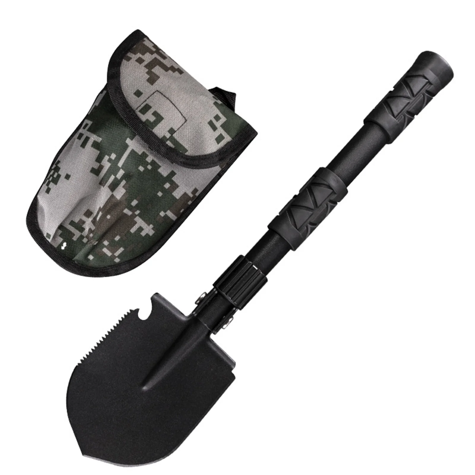 Entrenching Tool Folding Camping Shovel Alloy Steel Firefighting Shovel Entrenching Trowel Tool For Outdoor