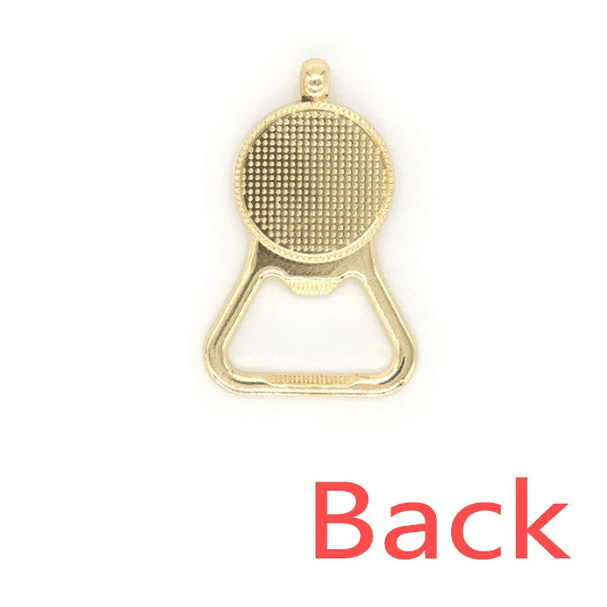 Gardener Position Flower Grass Spade Beer Bottle Cap Opener Stainless Steel Key Chain