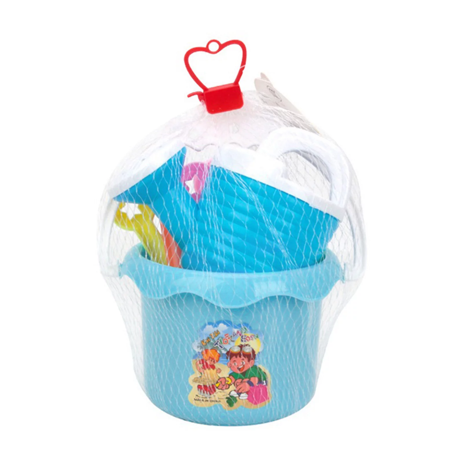 FHKOEGHS Beach Buckets Metal Beach Children's Toy Castle Bucket Shovel Spade Tool Toy