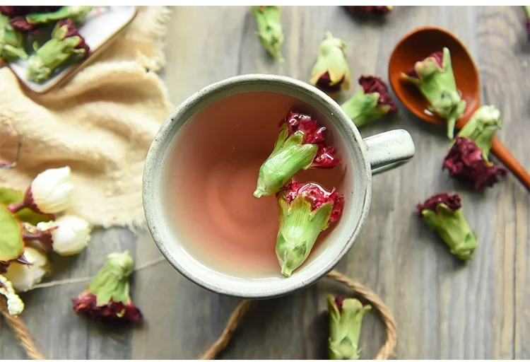 Herbal Tea Carnation Flowers Yunnan Dry Carnation Flowers Top Grade Camellia