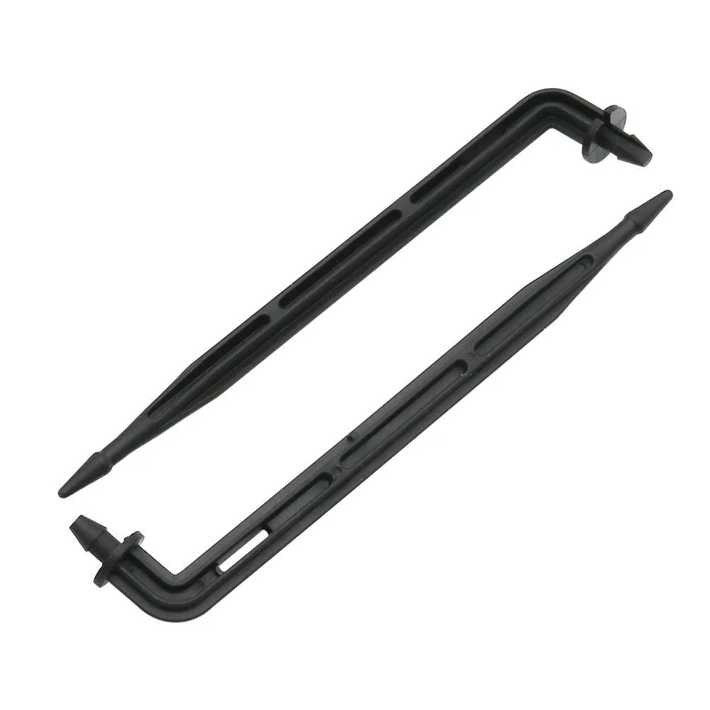 300 Pcs 3mm Bend Arrow Dripper Garden Farm Micro Drip Irrigation  Emitter 3/5mm Hose Interface Sprinklers