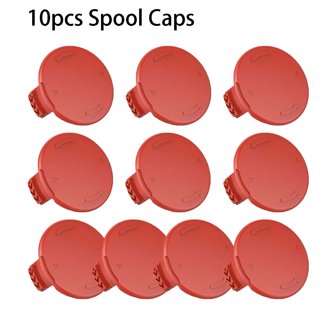 GLFILL 10Pcs Tough Spool Trimmer Cap Cover for Ht19-401-003-06 & Ht19-401-003-07