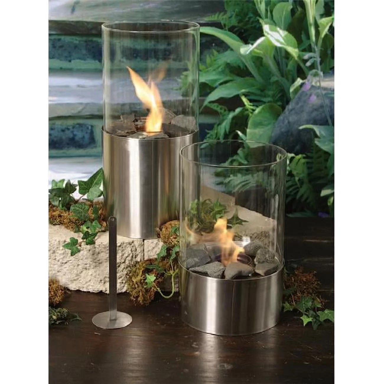 Marshall Home FR60-4-2100N 17.25 W x 15.25 H In.- Monterey Tall Ceramic Firepot