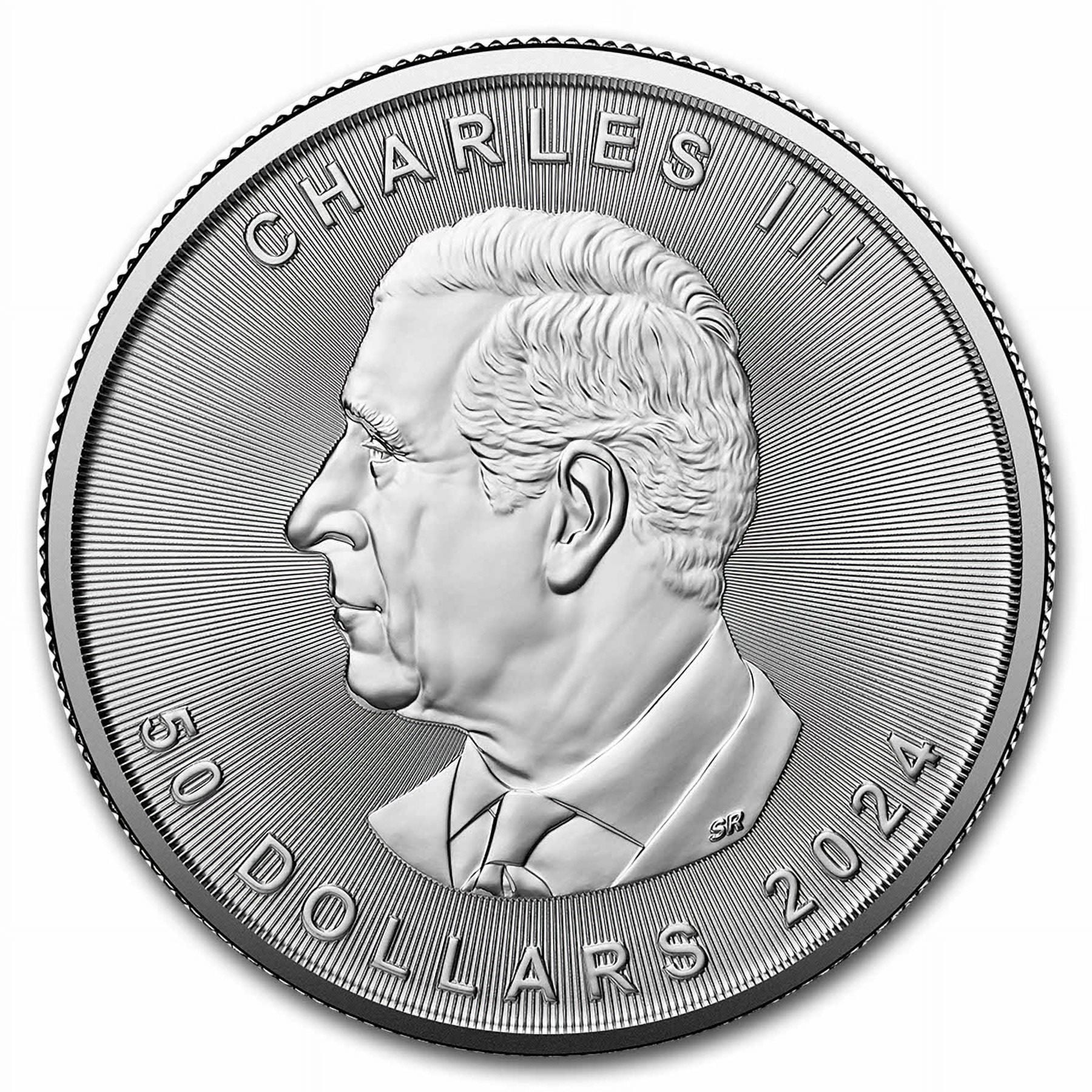 2024 Canada 1 oz Platinum Maple Leaf BU