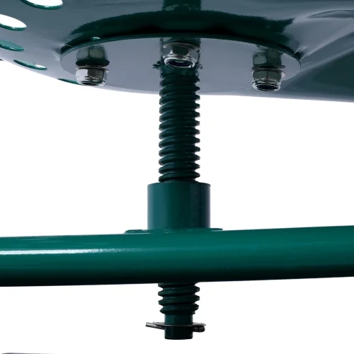 ACETEK 360 Swivel Seat,Rolling Garden Scooter Garden Cart Seat with Wheels and Tool Tray, Green