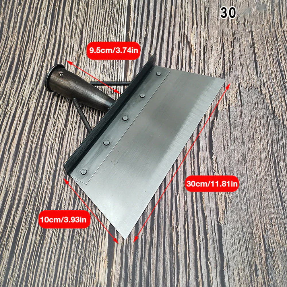 Multifunctional Cleaning Shovel, Garden Cleaning Shovel, Flat Shovel for Landscaping, Multifunctional Garden Cleaning Shovel Flat Shove for Gardening Digging Weeding Tool (30cm)