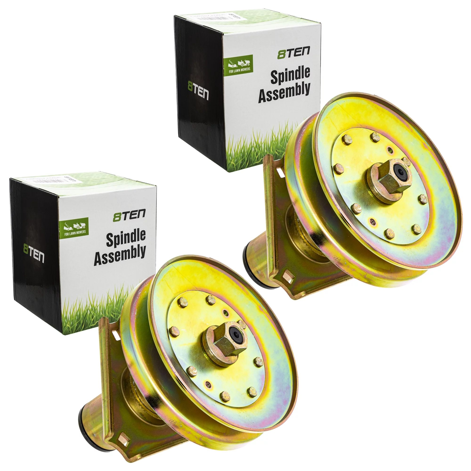 8TEN Spindle for John Deere LT155 LT133 LT150 AM128048 AM126112 2 Pack 810-CSP2357N