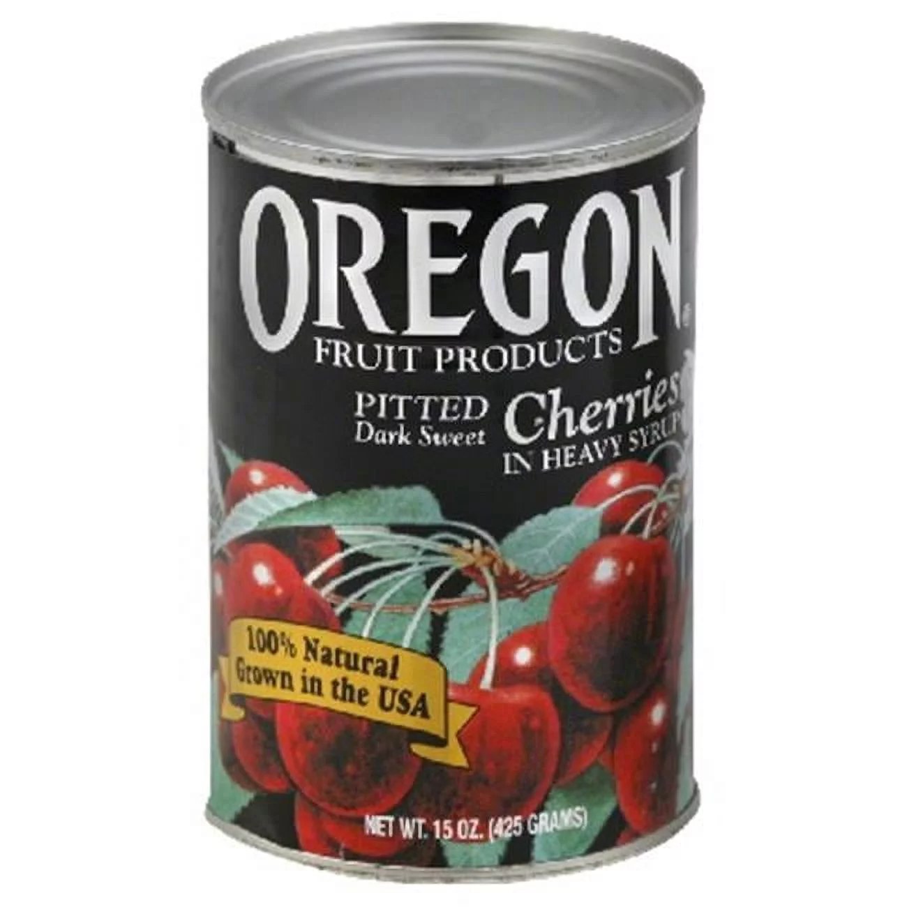 Oregon Fruit Products  Bing Cherries - 8x15OZ Sweet Black Cherries in Syrup