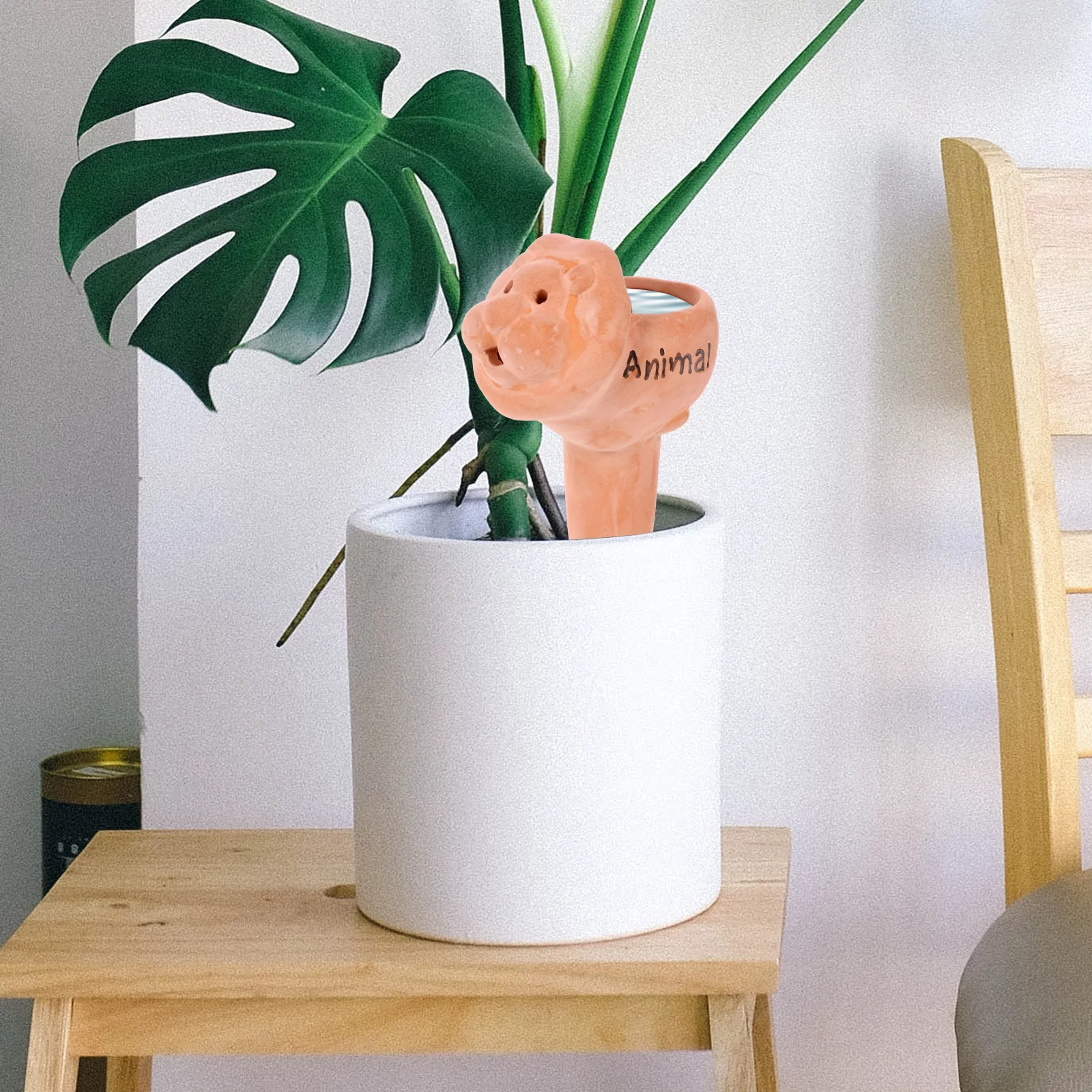 Guichaokj 2pcs Cartoon Self Watering Device Auto Drop Irrigation Water Seepage Device