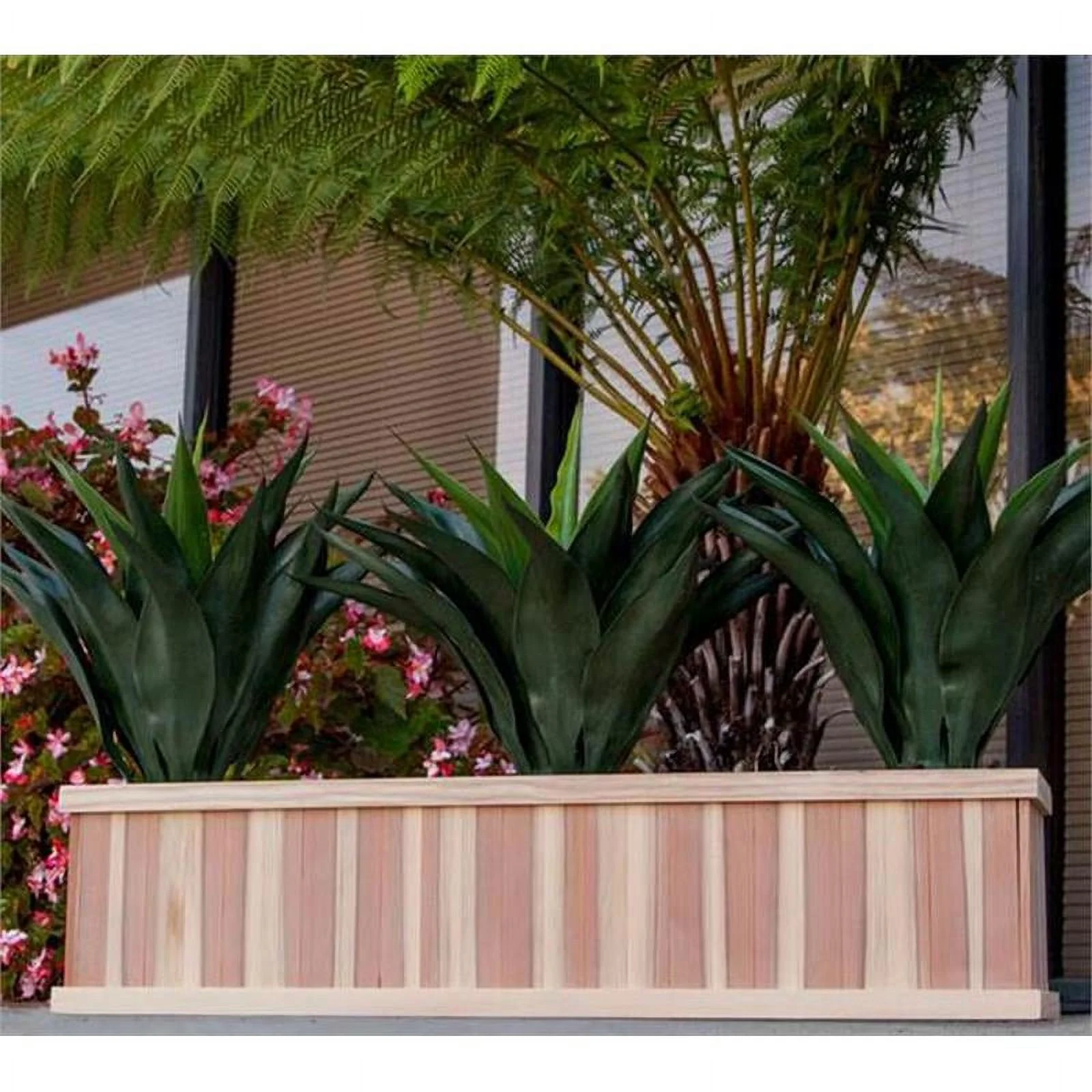 Best Redwood 48 in.  Window Planter Box