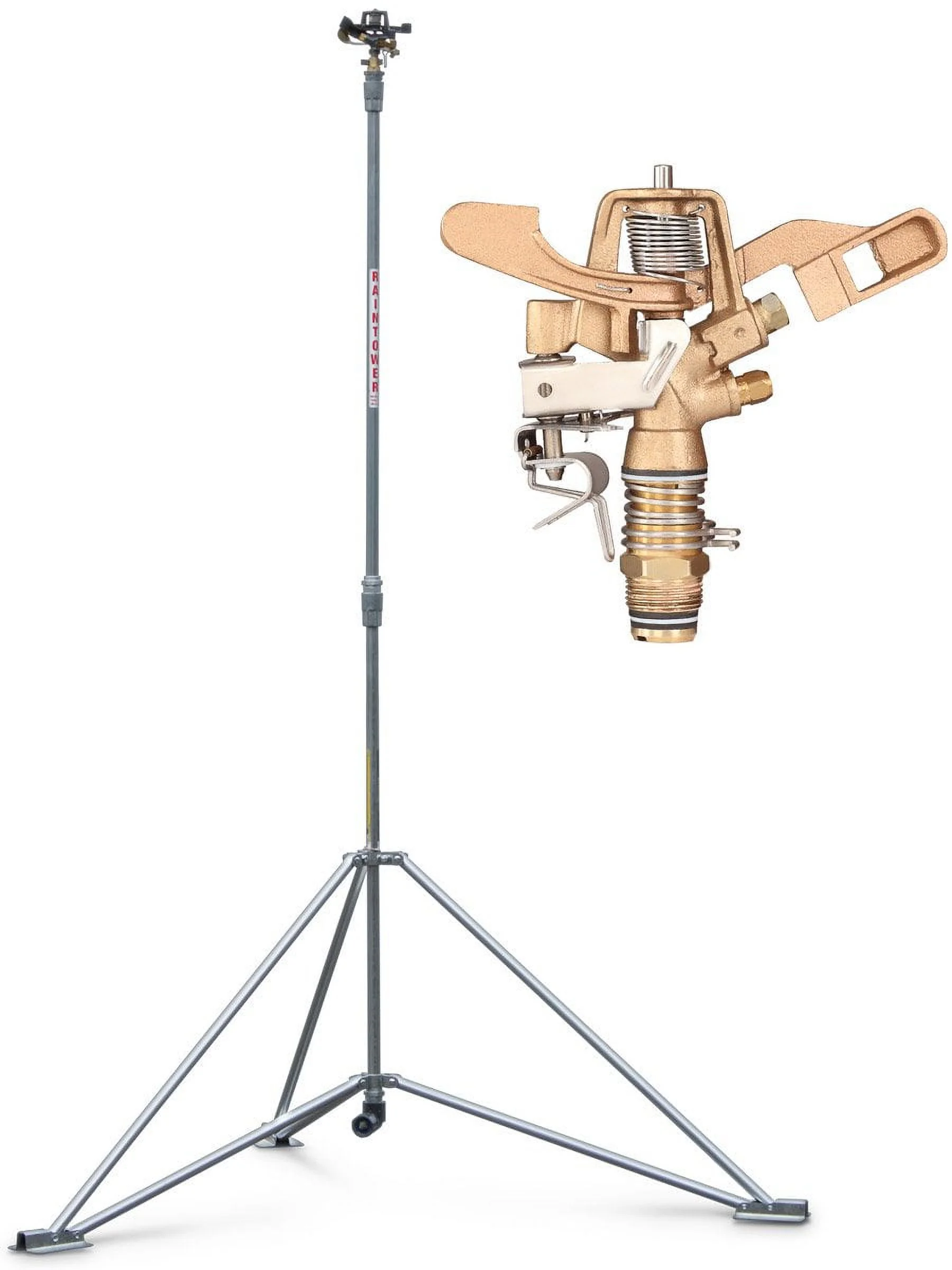 6' Raintower Sprinkler Tripod Stand, 3/4