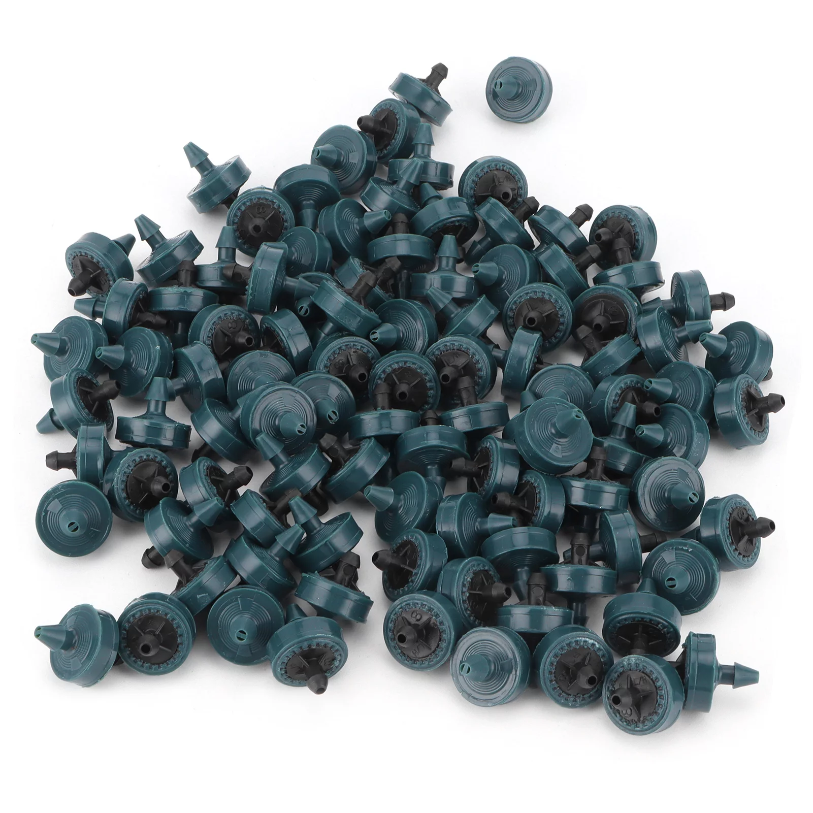 Jadeshay 100PCS 8L Pressure Compensating Drippers Micro Drip Irrigation System Watering Sprinkler