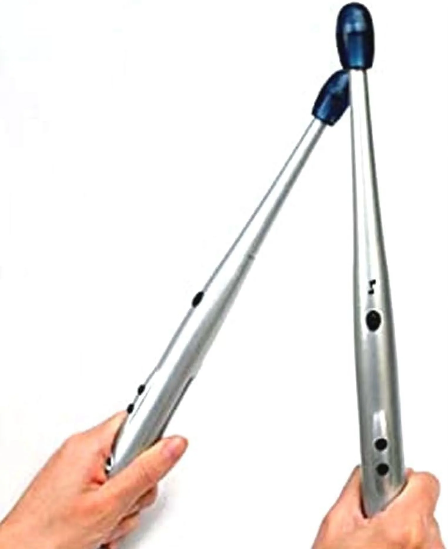 Bulk Buys OC872 Digital Air Drumsticks - Black, Blue, Silver