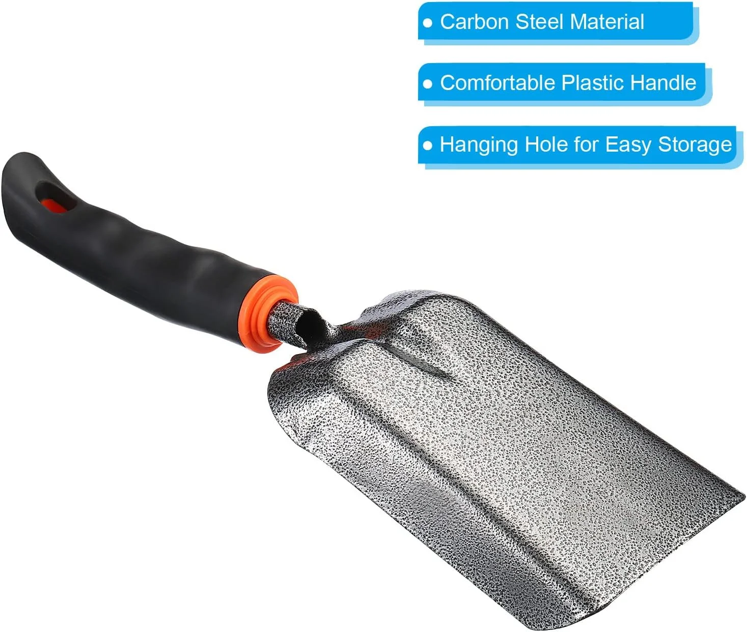 Gardening Square Hand Shovel  Set of 2 Durable Garden Trowels  Ergonomic Garden Square Head Shovels for Planting  Weeding  and Digging in Flower Beds - Essential Transplant Tools for Gard