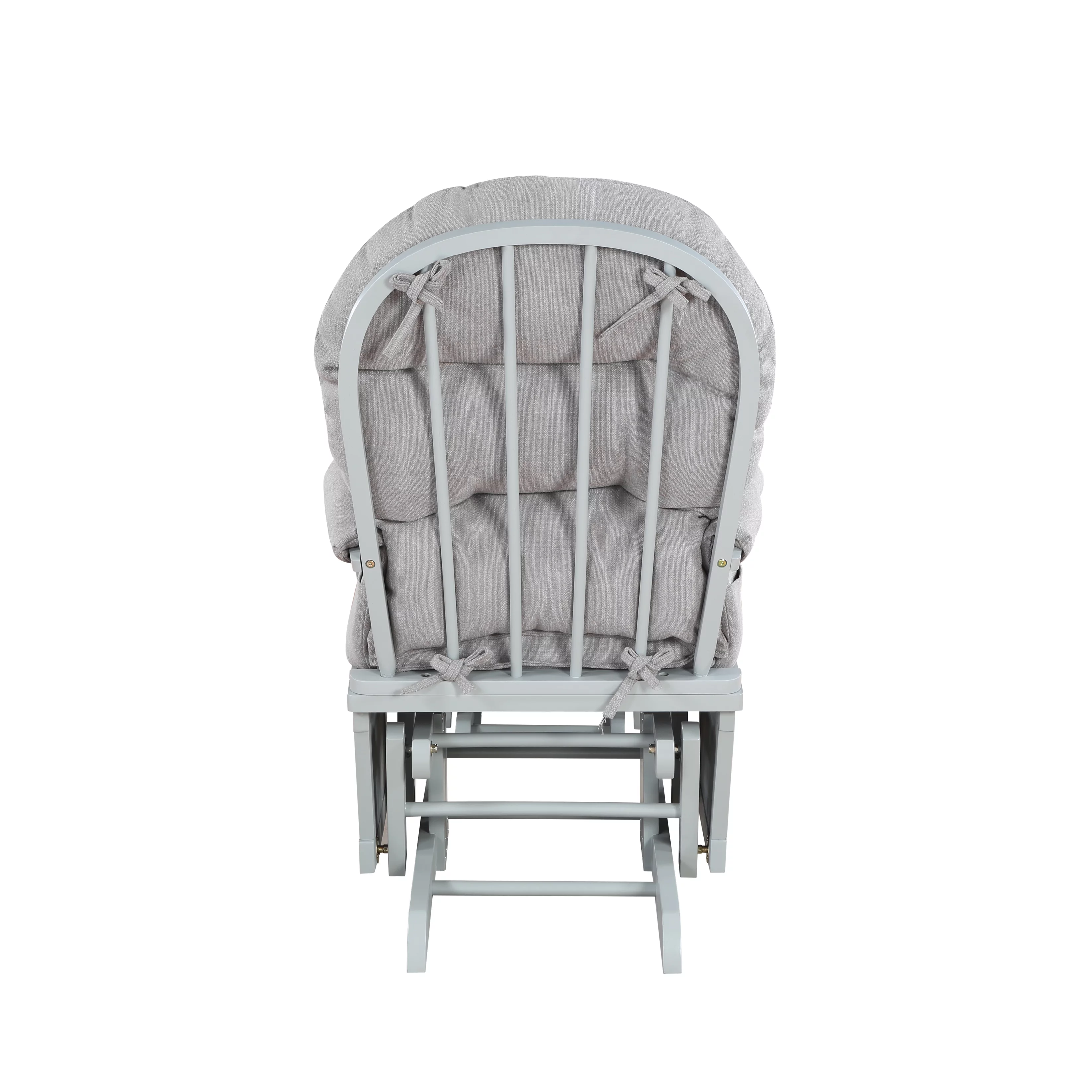 DeeHome Madison Glider & Ottoman Gray/Oyster