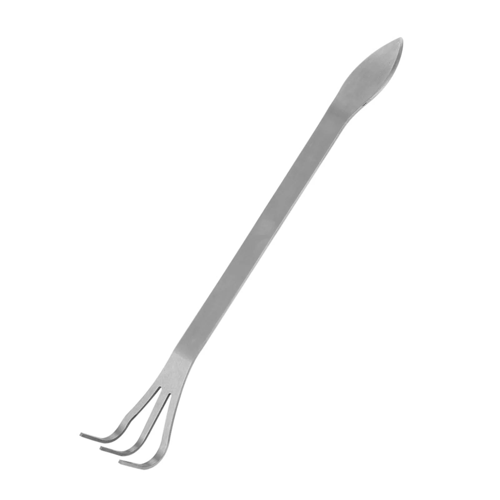 DEWIN Bonsai Rake,Stainless Steel Root Rake 3-Prong Loosen Soil Bonsai Tree Tools with Ergonomic Handle