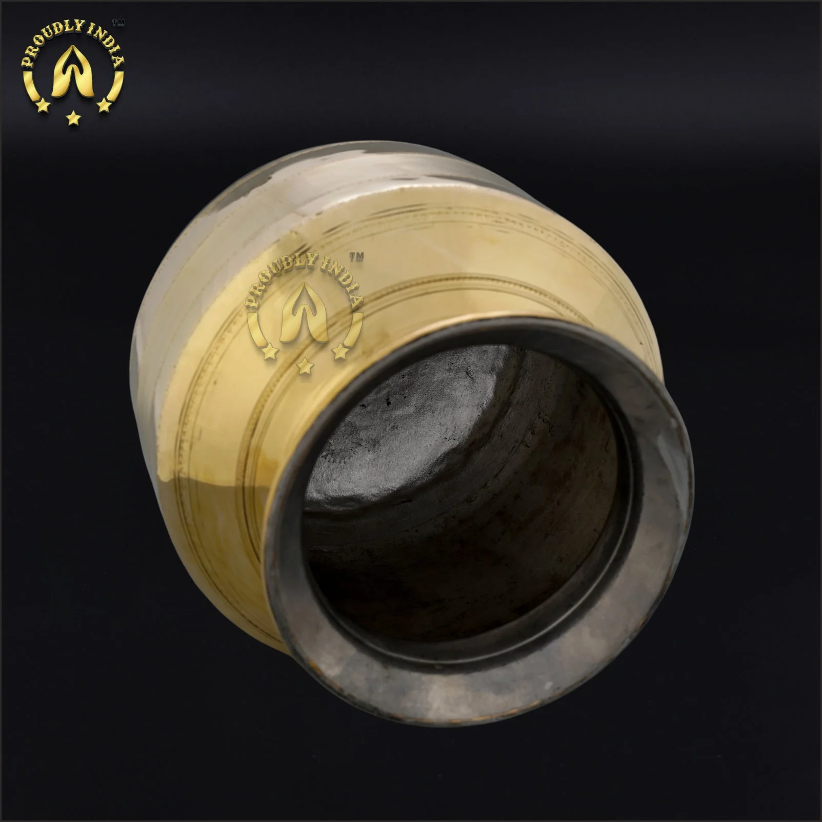 ProudlyIndia Bronze Pongal Pot,Pongal Paanai, Copper Matka, Copper Kudam, Indian Copper Pot, Handmade Copper Pot, Vengalam Pot, Online Matka