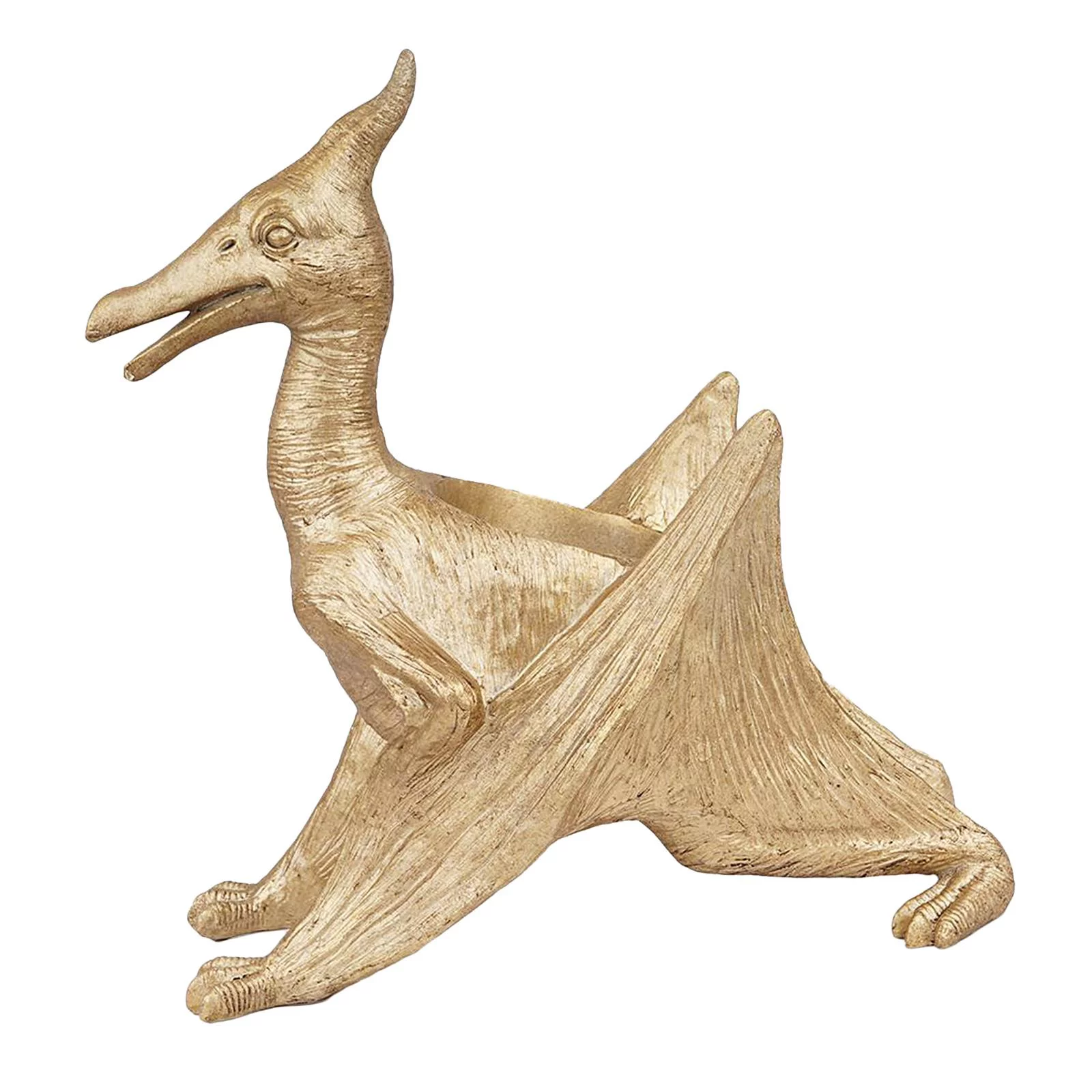 Creative Dinosaur Shape Cactus Succulent Plant Flower Pot Container Resin Planter Vase Decor, Resin Materials, Durable And Use. Style 3