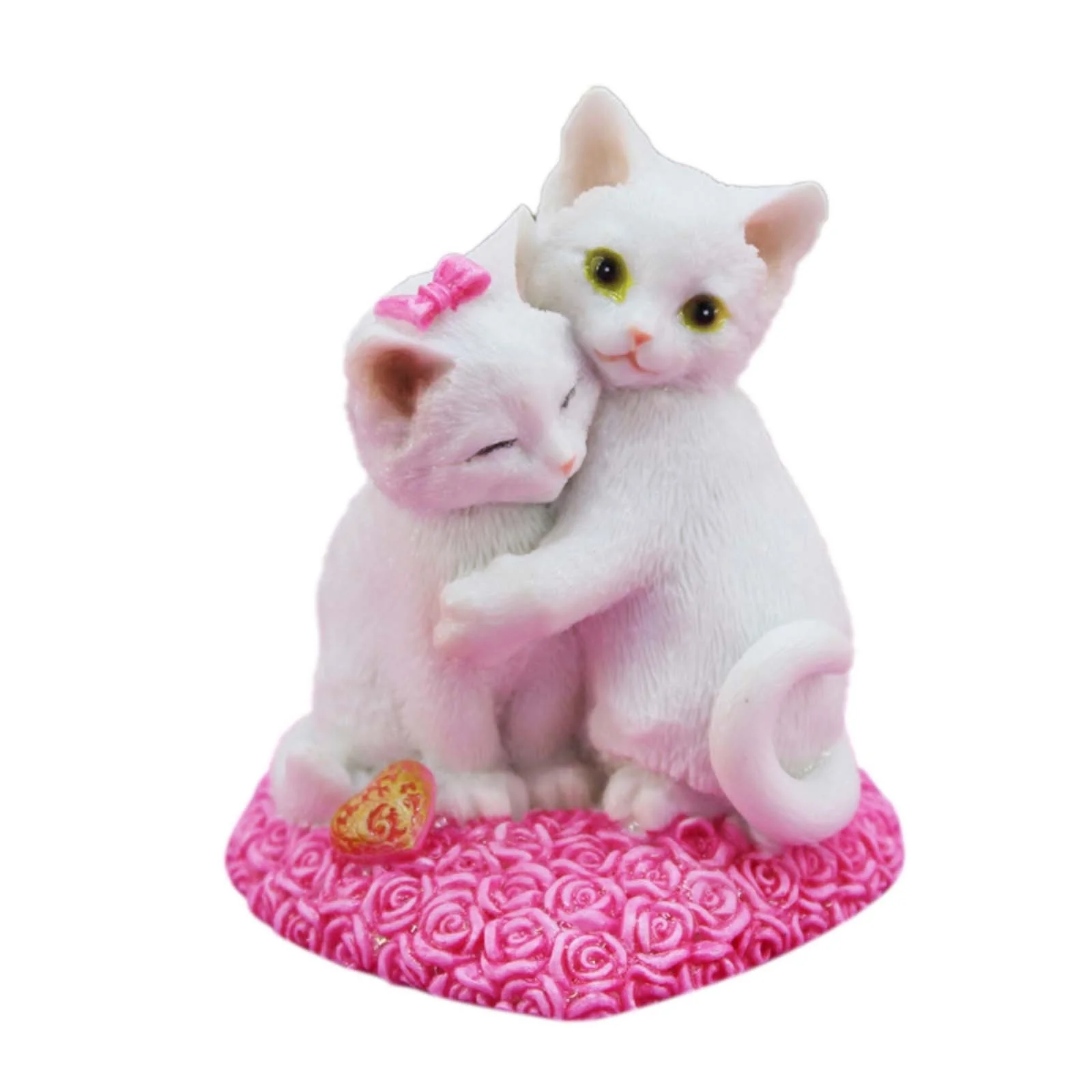 iju7gthy Wipes with Deet 4th of July Indoor Cute Simulation Cat Resin Flower Pot Micro Landscaping Carration