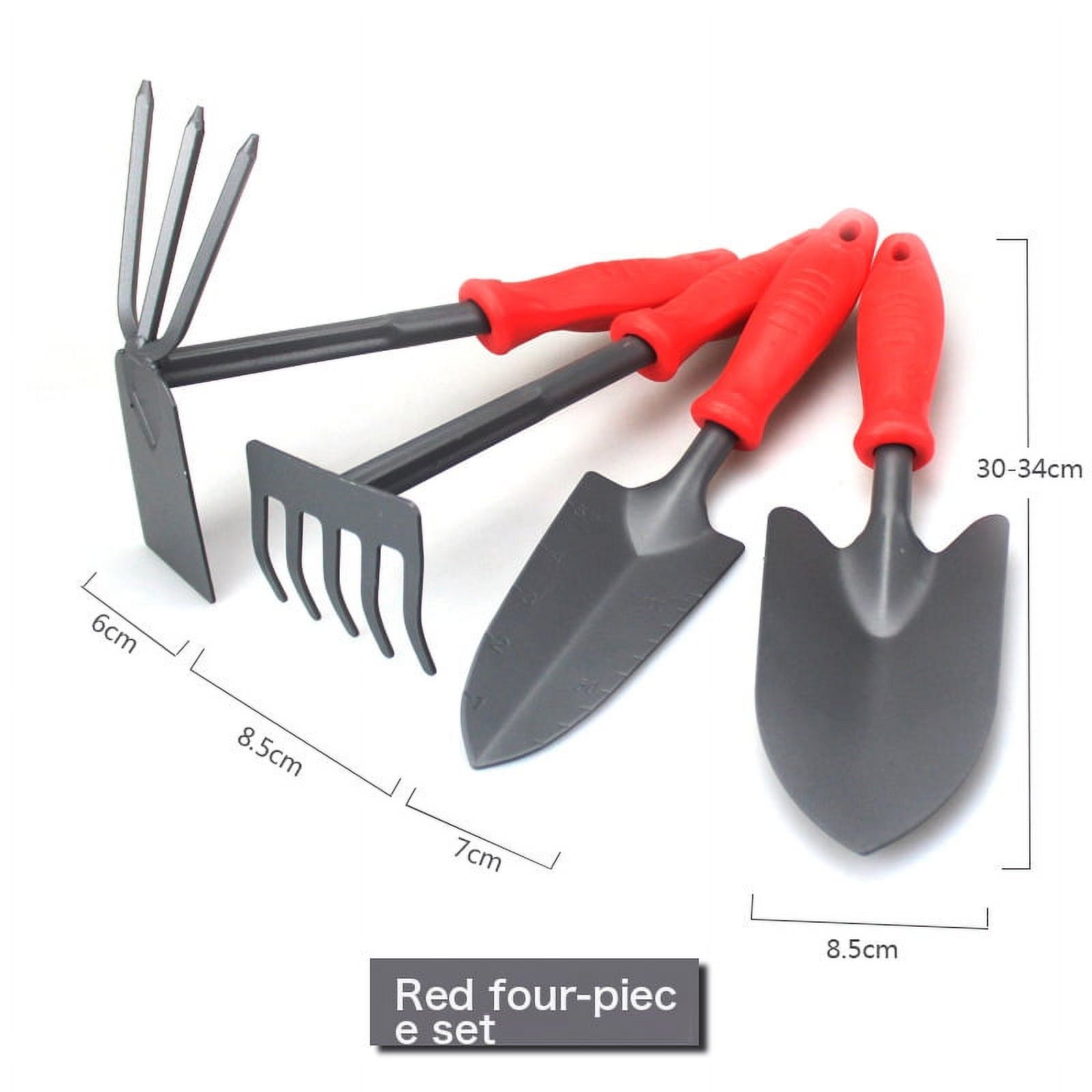 Small Black Shovel Set Of Four Gardening To Catch The Sea Tools Turning Soil Planting Tree Shovel Rake Large Shovel Hoe Planting Flowers