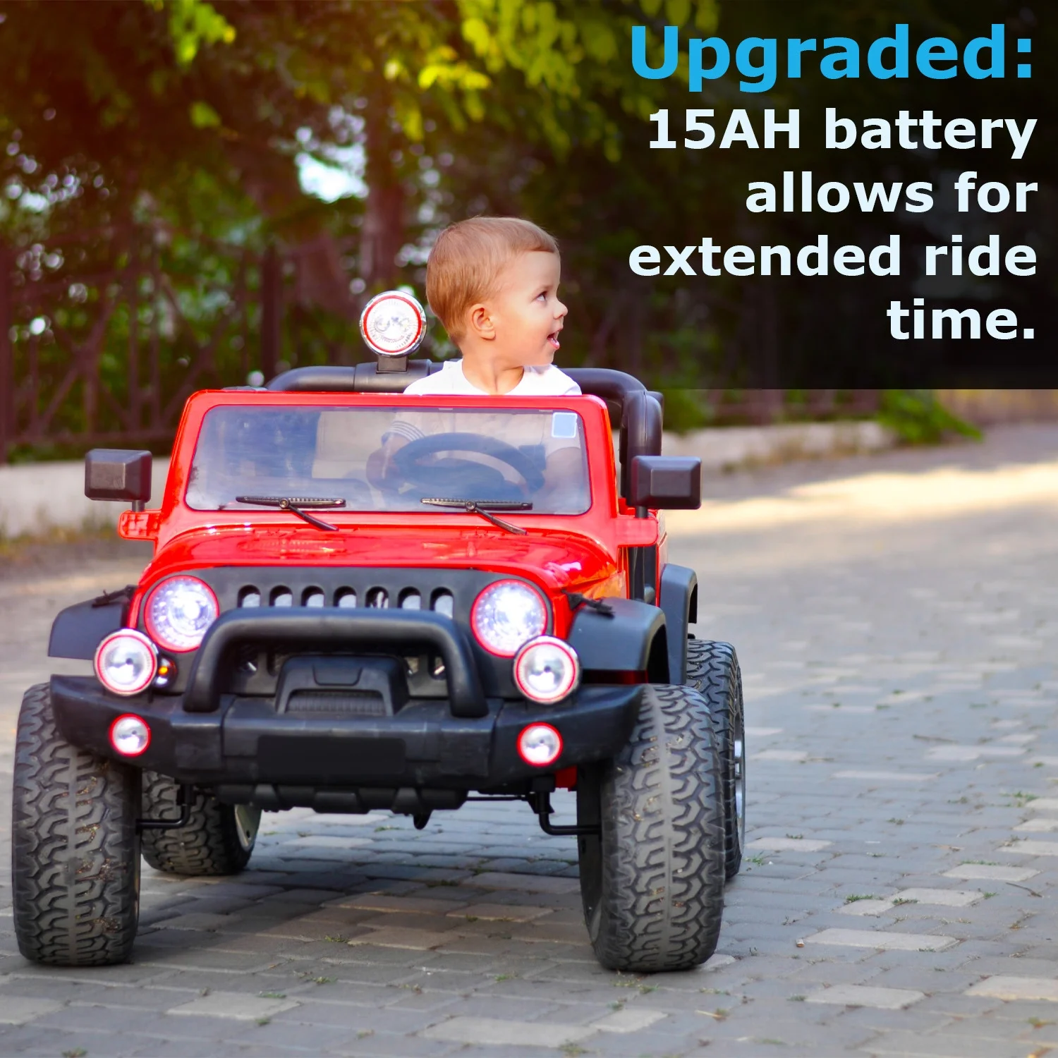 12V 15AH Replacement Battery Compatible with Peg-Perego 12V John-Deere Gator Polaris RZR 900 Child Ride On Car