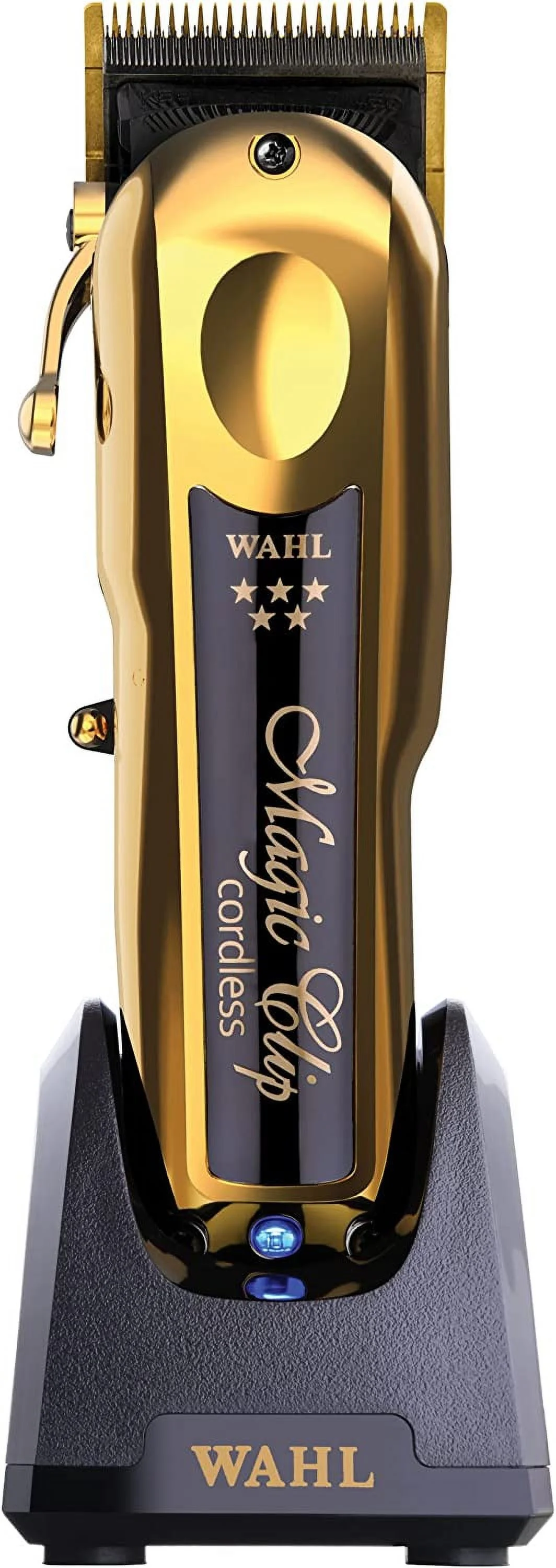 Wa-hl Professional 5 Star Gold Cordless Magic Clip Hair Clipper with 100+ Minute Run Time for Professional Barbers and Stylists - Model 8148-700