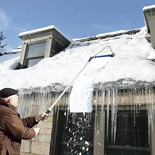 Snow Roof Rake Roof Snow Removal Tool Head Roof Rake Snow Effective Cleanup Helper